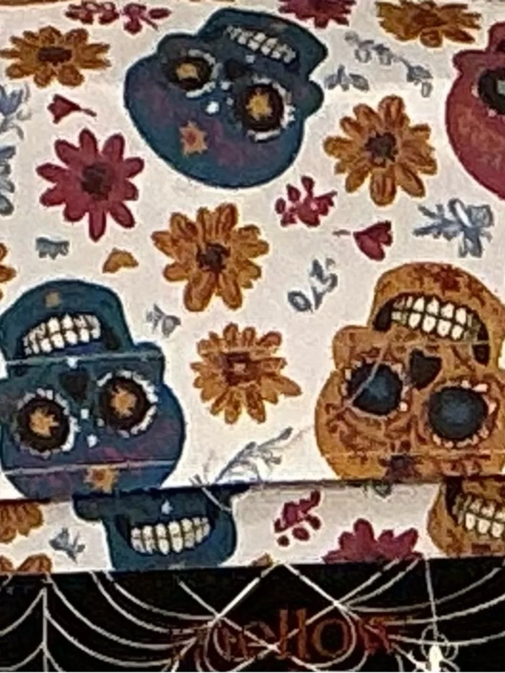 Mellow & Mod Halloween Sugar Skulls Full Sheet Set